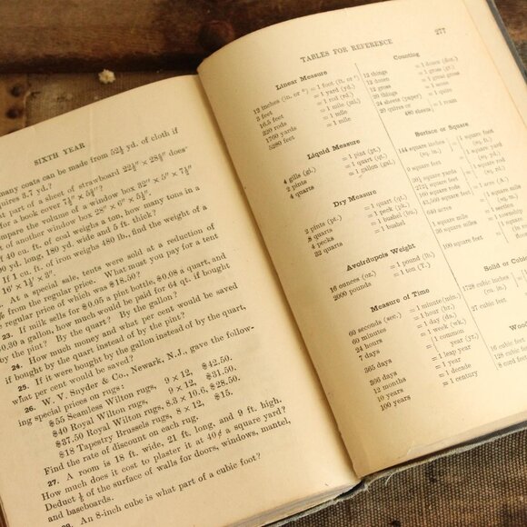 Vintage 1910s Book, "The Stone-Millis Arithmetic, Intermediate", by Stone Millis - Picture 13 of 15